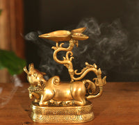 Brass Balinese Oil Lamp