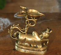 Brass Balinese Oil Lamp