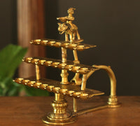 Brass 28 Diya Aarti