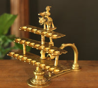 Brass 28 Diya Aarti