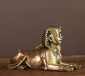 Brass Spinx Egyptian Statue