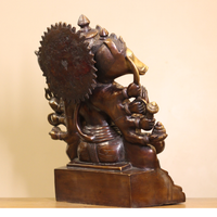 Brass Panchmukhi Hanuman 16"inches