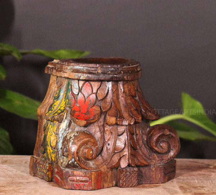 Wooden Carved Base