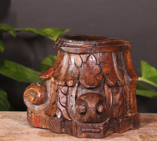 Wooden Carved Base