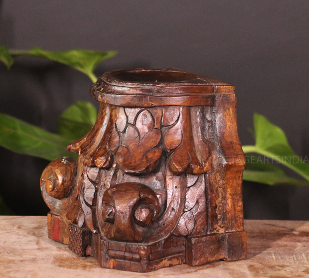 Wooden Carved Base