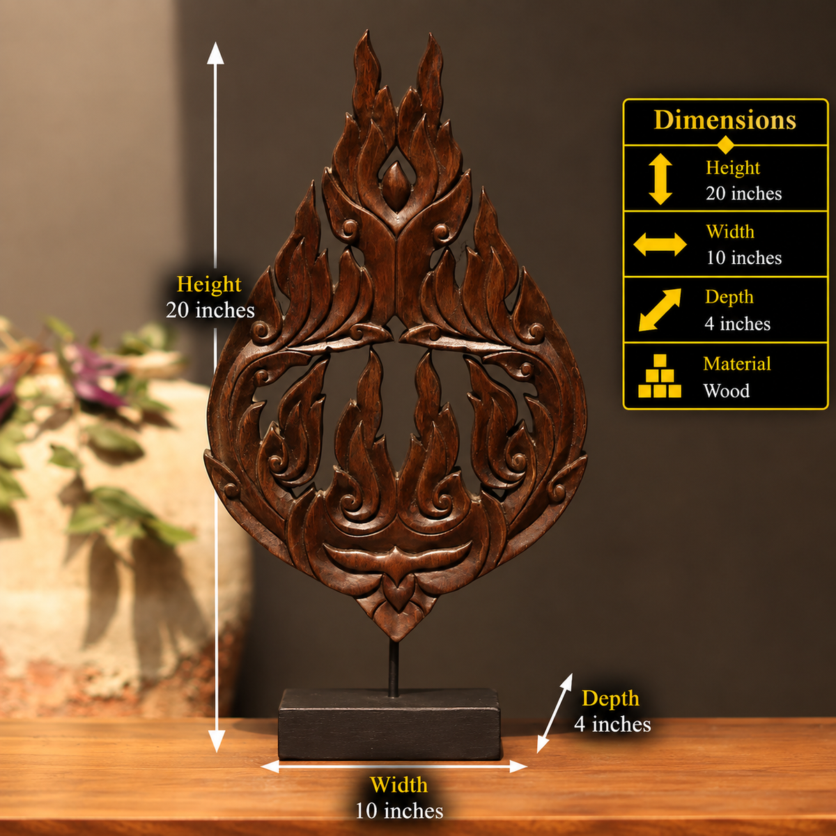 Wooden Carving Decor