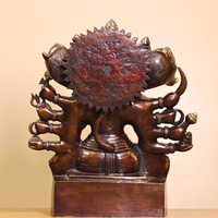 Brass Panchmukhi Hanuman 16"inches