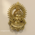 Handcrafted Brass Lord Hanuman Wall Hanging | Traditional Divine Face Brass Décor