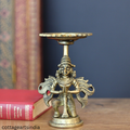Brass Vintage Finish Garuda With Tray