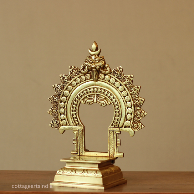 Traditional Prabhavali Tiruvasi | South Indian Temple Aureole