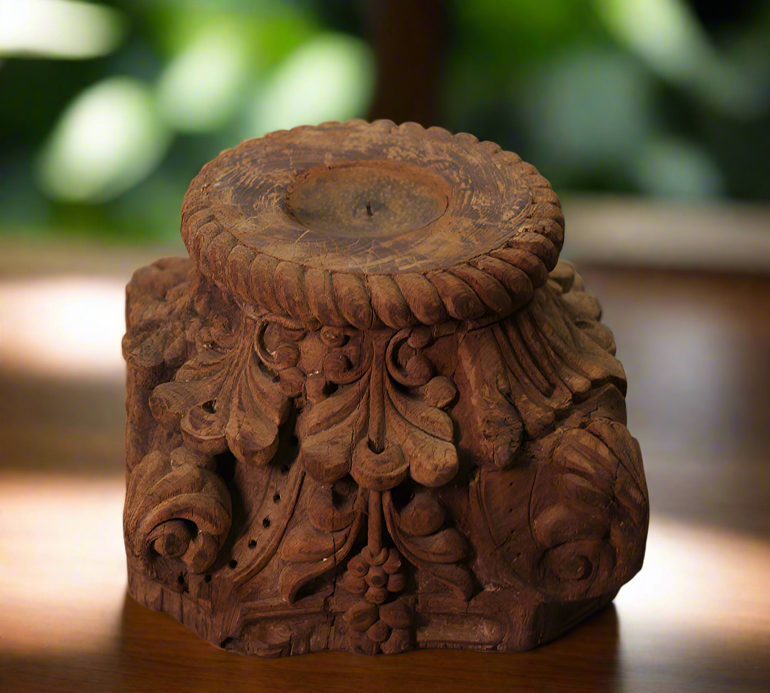 Wooden Carved Base