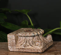 Vintage Wooden Carved Base