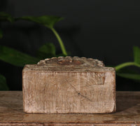 Vintage Wooden Carved Base