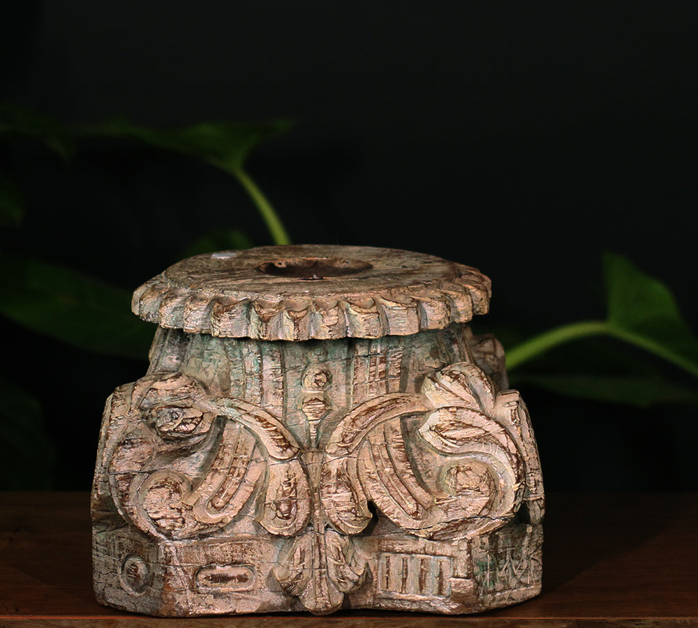 Wooden Carved Base