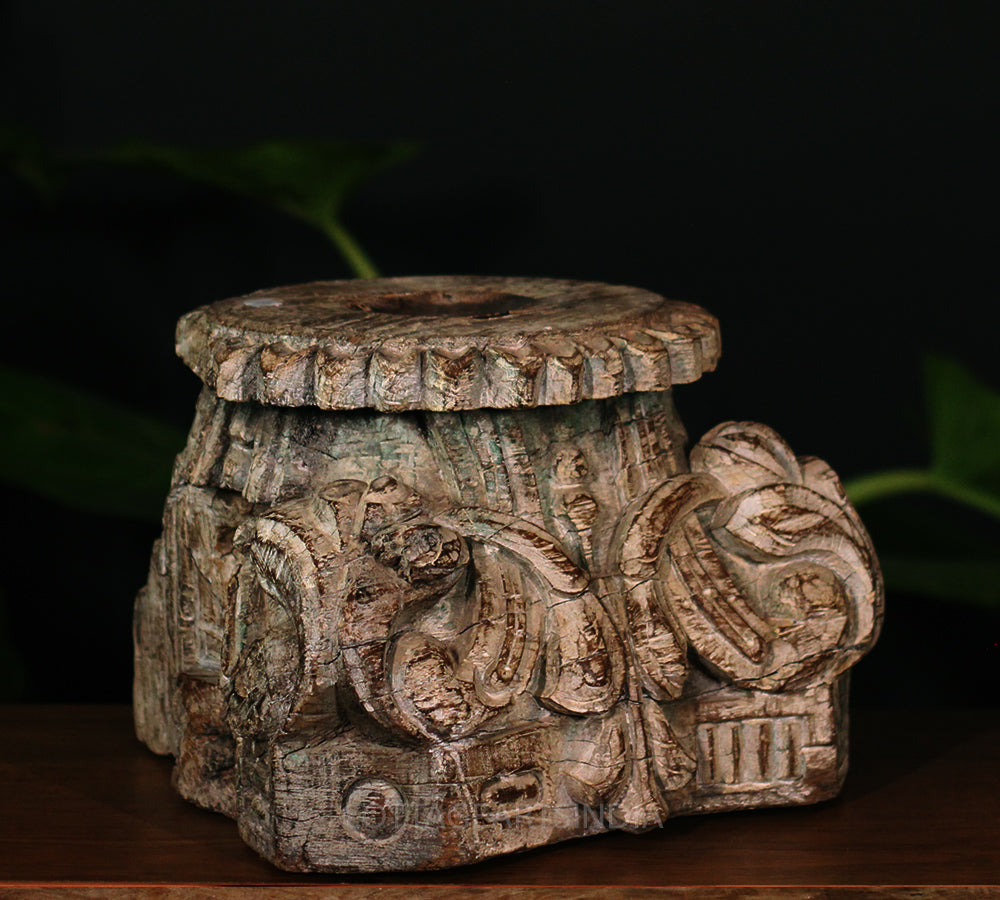 Wooden Carved Base