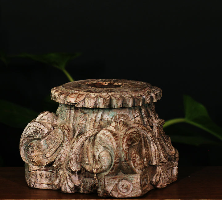Wooden Carved Base