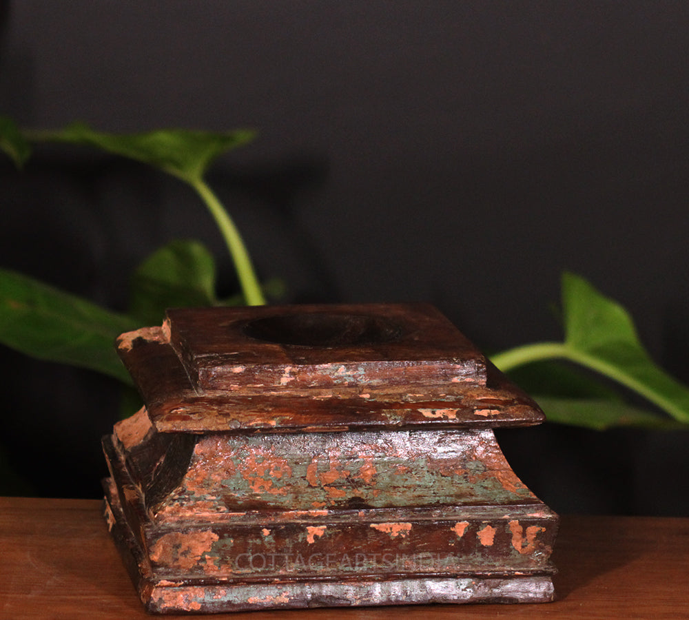 Wooden Carved Base