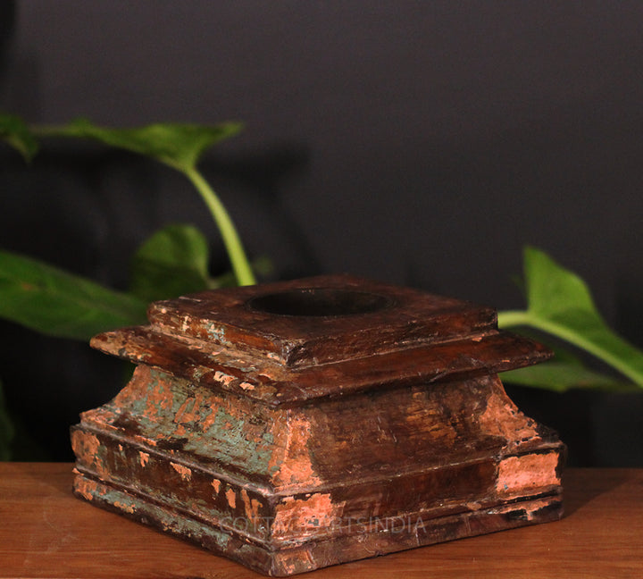 Wooden Carved Base