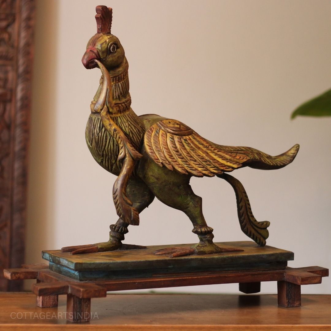 Wooden Parrot Vahana