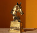 Brass Horse Bust