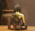 Brass Buddha 9"
