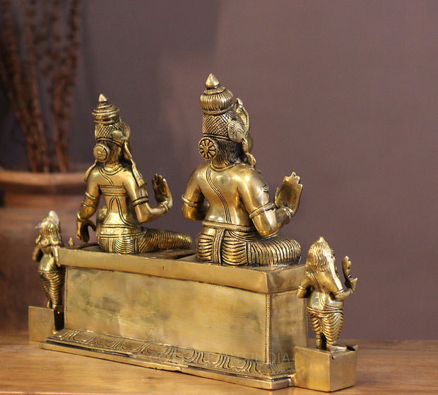 Brass Kuber & Lakshmi Idol – Symbol of Abundance