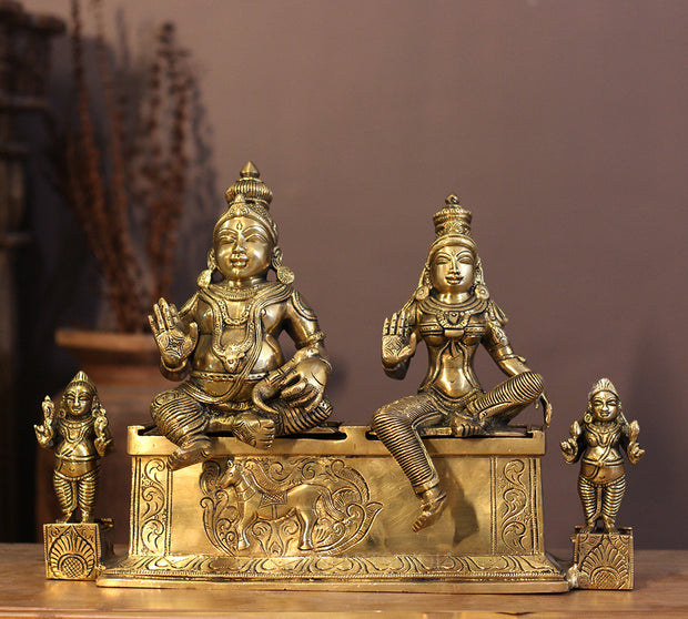 Brass Kuber & Lakshmi Idol – Symbol of Abundance
