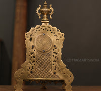 Brass Vintage Roman Design Mantlepiece Clock