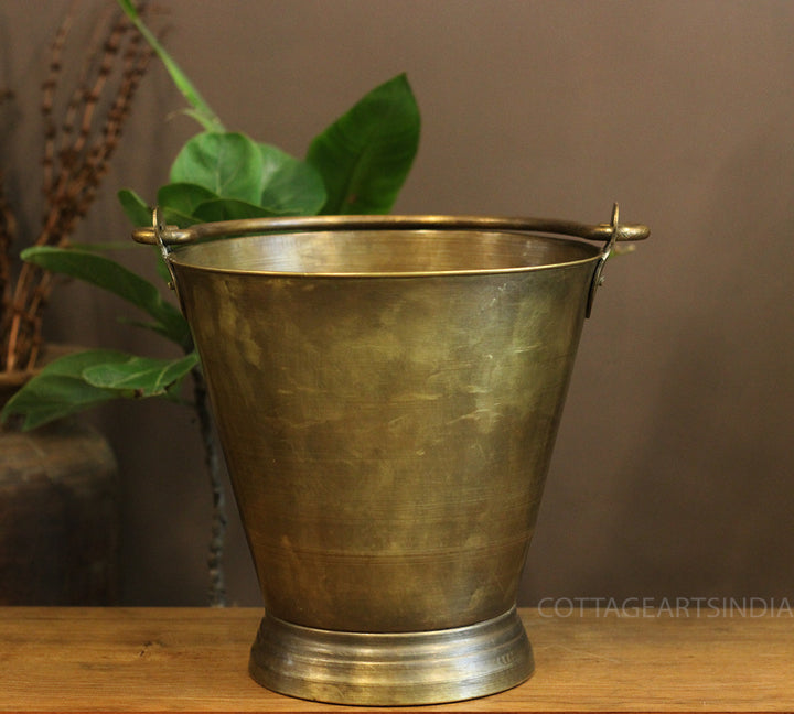 Brass  Vintage Bucket