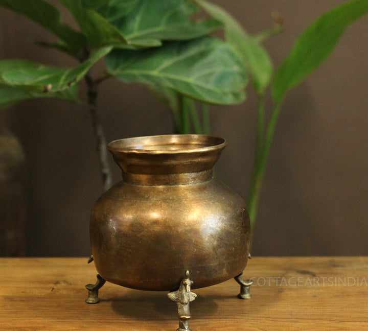 Brass  Vintage Pot