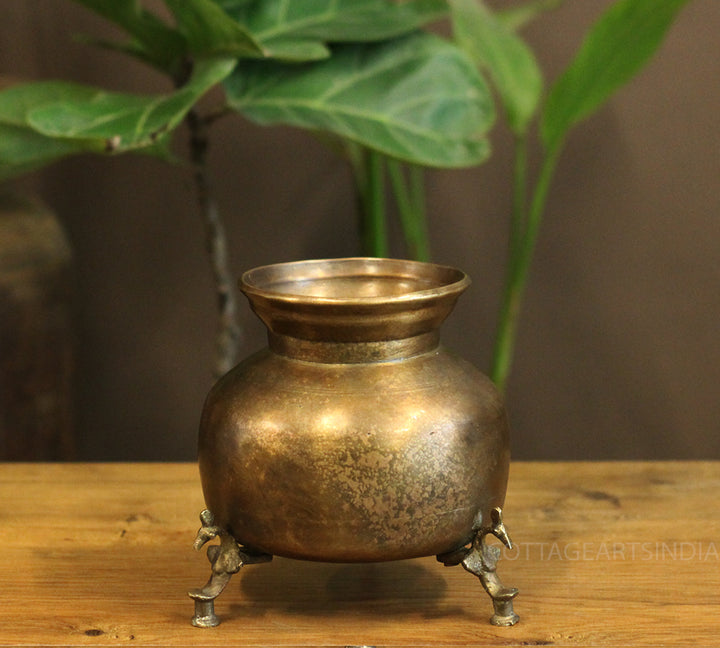 Brass  Vintage Pot