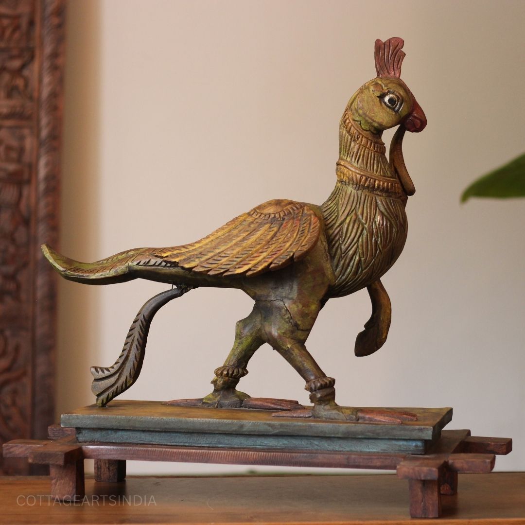 Wooden Parrot Vahana