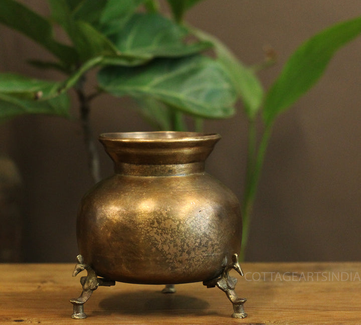 Brass  Vintage Pot