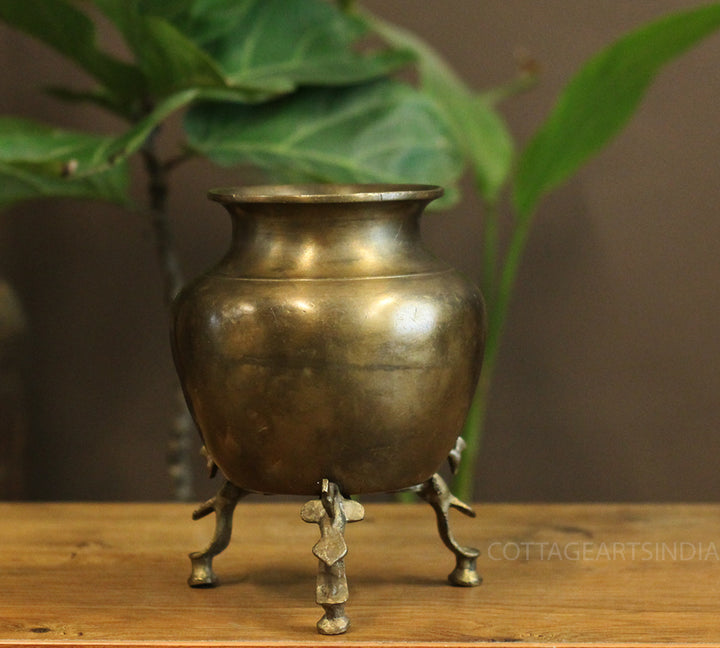 Brass  Vintage Pot