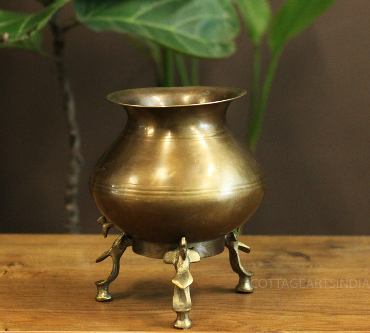 Brass  Vintage Pot