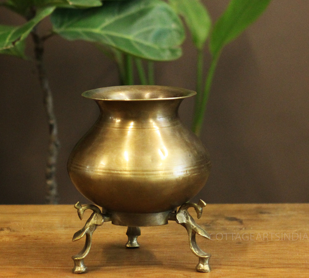 Brass  Vintage Pot