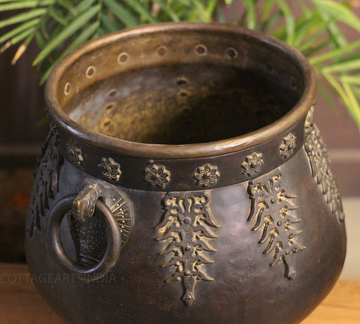 Brass Vintage Kerala Planter