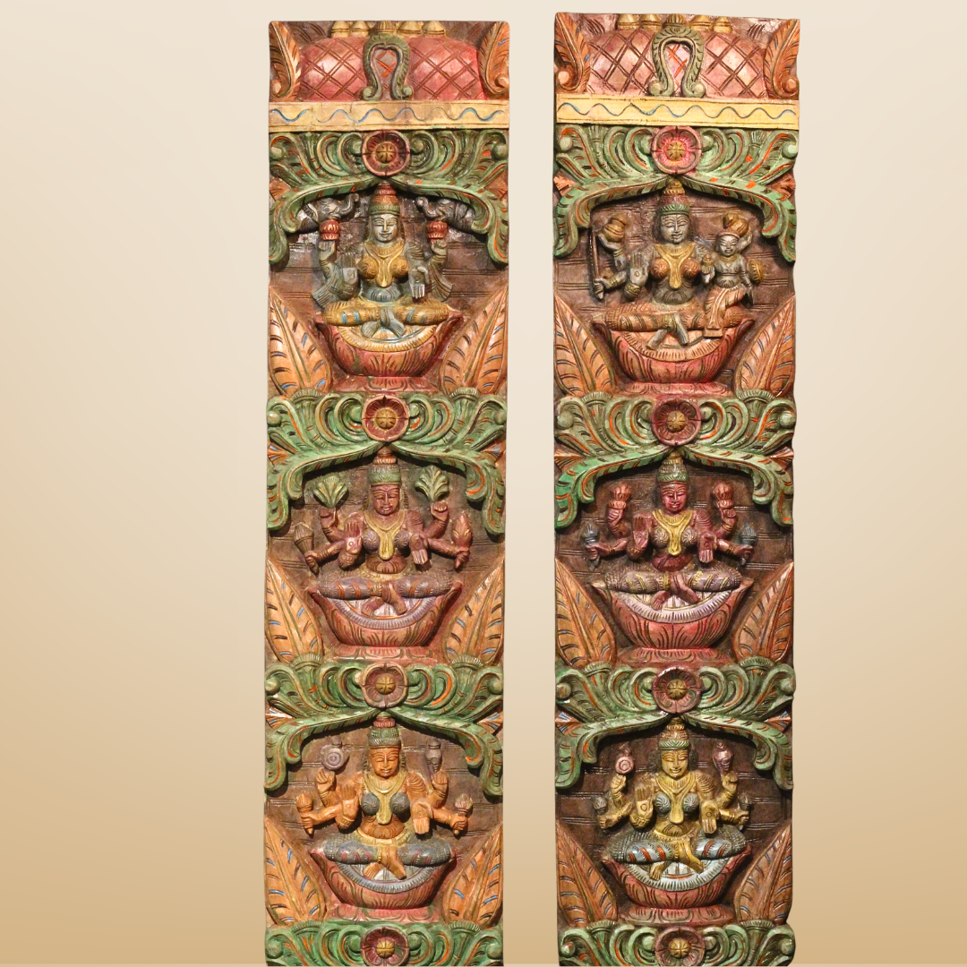 Wooden Wall Panel Ashtalaxmi 48"
