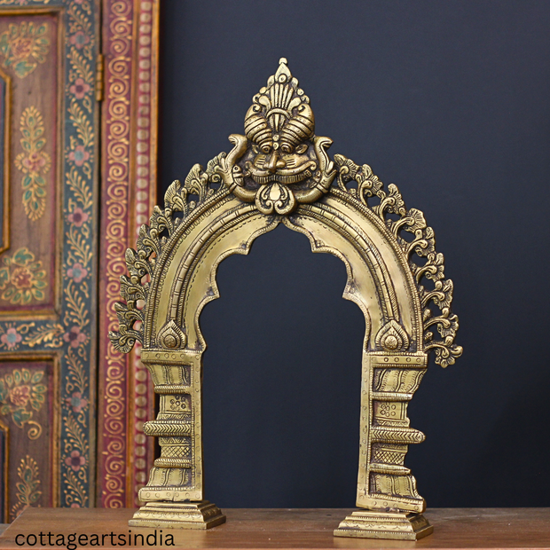 Brass Prabhawali Kirtmukha