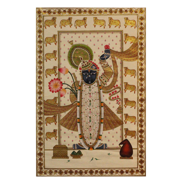 Traditional Pichwai Shreenathji