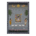 Shrinathji Rajbhog Darshan Pichwai Painting – Handcrafted Artwork