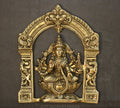 Brass Ashtlaxmi In Prabhawali