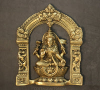 Brass Ashtlaxmi In Prabhawali