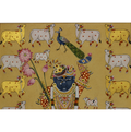 Sacred Shrinathji Pichwai Painting with Gold Accents on Paper