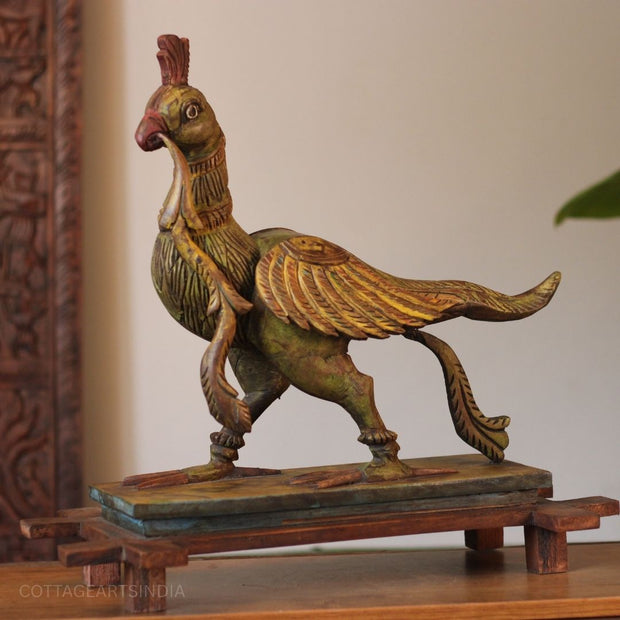 Wooden Parrot Vahana
