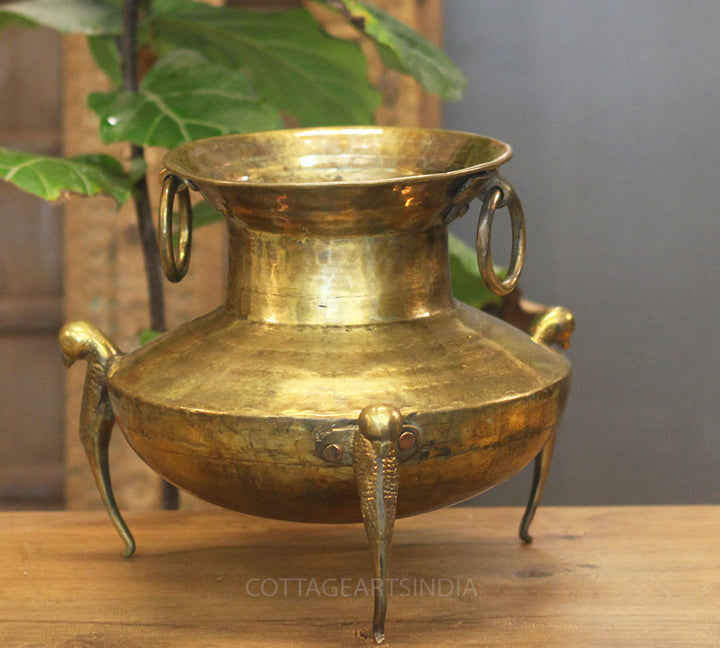 Brass  Vintage Planters