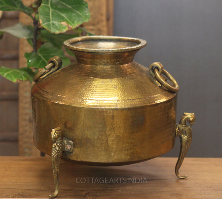 Brass  Vintage Planter