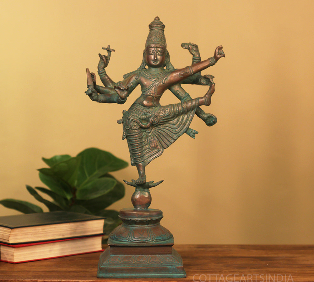 Bronze Finished in Brass Vamana