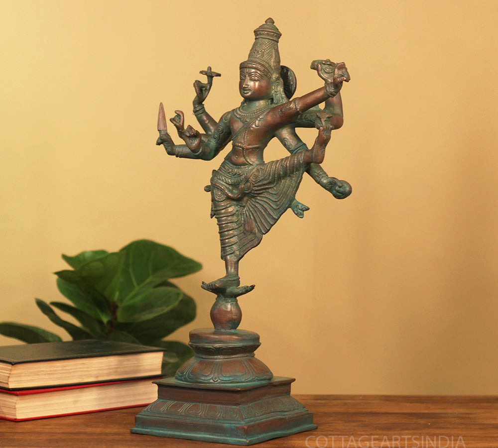 Bronze Finished in Brass Vamana