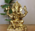 Brass Ganesh Seated – Exceptional Craftsmanship